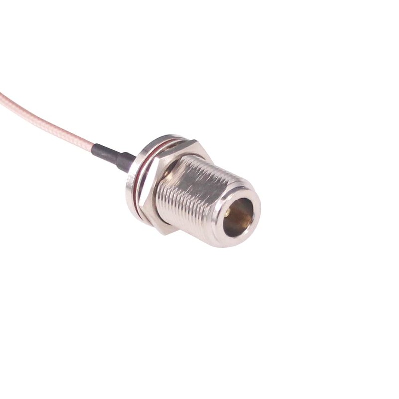 RFaha - 2 adaptadores coaxial SMA macho a N hembra