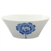 Hama Pottery 385704 Hasami Pottery Wayama Kiln Flower Angled Bowl