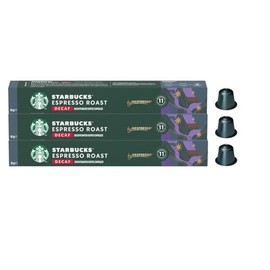 Starbucks by Nespresso Decaf Espresso Capsules, 30-Count