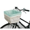 MARUTO D-7F Inner Type Front Basket Cover, Checked/Green
