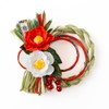 Hideshime MD-04A Shimenawa, Stylish, New Year Decoration, Modern Wreath (Tsubaki),