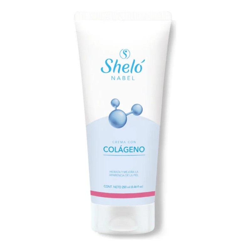 Crema Facial Antiarrugas Sheló Nabel Colágeno Elasticidad Piel Mixta