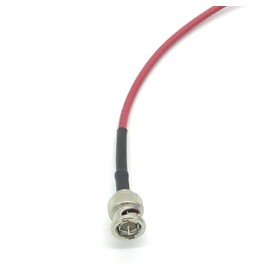 AV-Cables 25ft 3G/6G HD SDI Mini RG59 Cable, Belden 1855a, BNC-BNC - Red