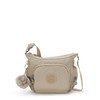 Kipling Gabbie Mini Printed Crossbody Bag Sign Beige Emb