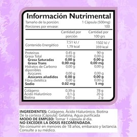 Wellthy Biotina 300μg y Magnesio Marino Francés 377mg de Alta Biodisponibilidad. Dosis diarias garantizadas de Biotina y Magnesio en solo 1 Cápsula al