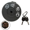SPORTARC Lawnmower Ignition Switch, Ignition Key Switch with Key for