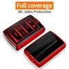 Sindeda for Jeep Key Fob Cover with Keychain Soft Full