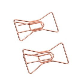 Operitacx 8st Büro Süßes Stationäres Fotoclip Mini-bindeklammern Dokumentenklammer Lesezeichen Mini-ordner Papier Buchetiketten Lippenstiftstifte Mode Partybedarf