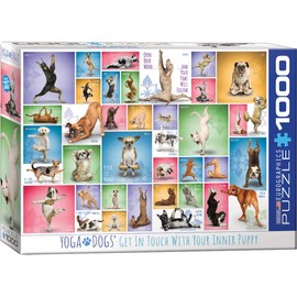 Yoga Dogs 1000-Piece Puzzle