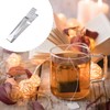 Tabanzhe Stainless Steel Tea Bag Strainer Clip,Tea Bag Spoon Holder