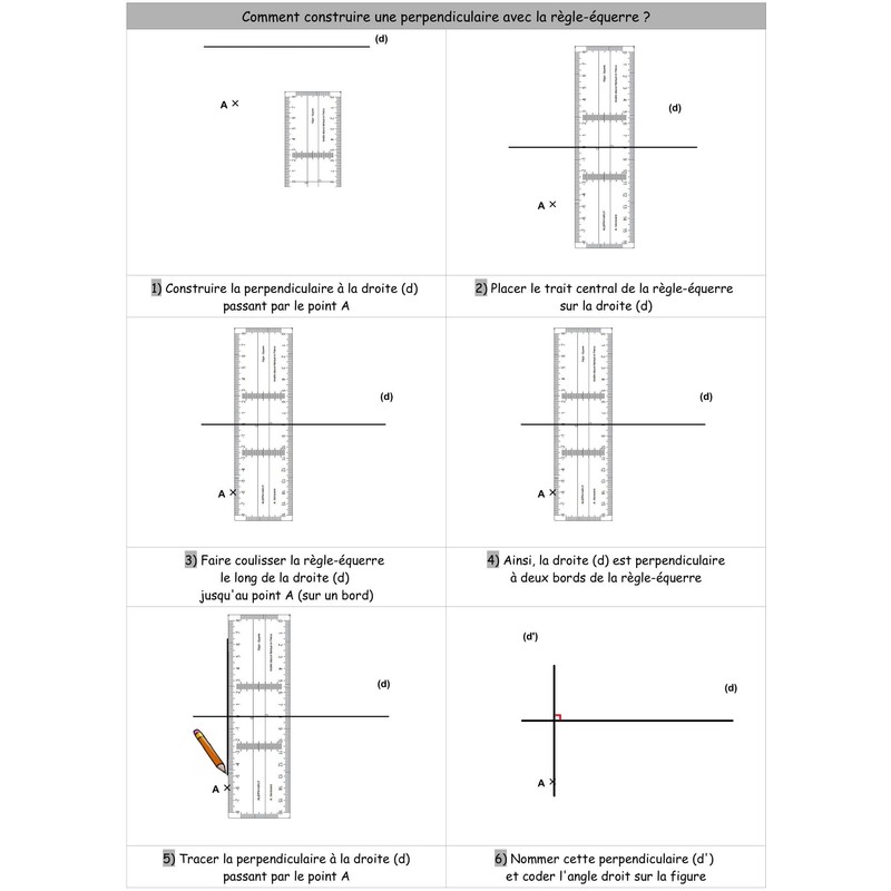Ruler Large Set Square