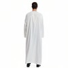 Musuly Men's Kaftan - Traditional Thobe Abaya Djellaba, White