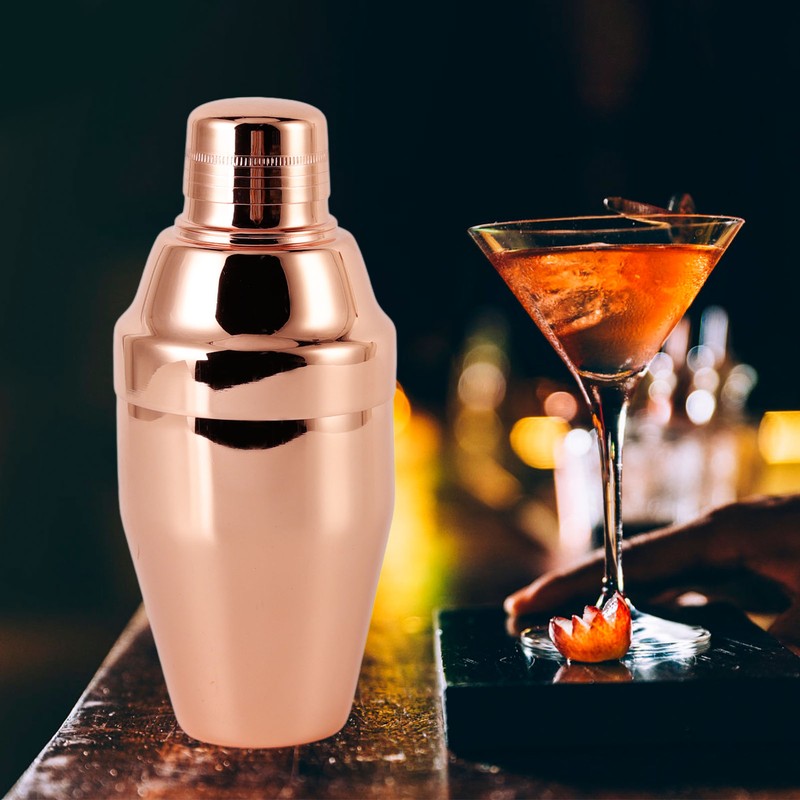 Cocktail Shaker 304 Stainless Steel Bar Shaker for Home Bartending