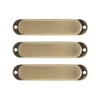 3Pcs Electric Guitar Single Coil Pickup Cover Copper Instrument Accessory
