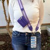 Save The Girls Clip & Go Strap w/Zippered Pouch Fun