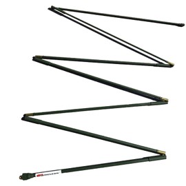 Chameleon Antenna CHA-MIL-2 Portable Broadband Collapsible HF (25-54MHz) Monopole Antenna, 108in Tall, 3/8" x 24 Stud Mount