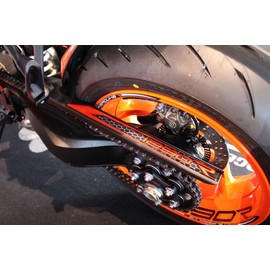 Tankpad Graphics Kit Compatible with KTM 1290 Super Duke R Orange Silver X550150