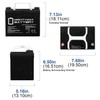 Mighty Max Battery 12V 35AH SLA Internal Thread Battery for
