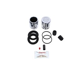 Bigg Red - Front Left or Right Brake Caliper Repair Seal Kit and Pistons - Compatible with Patrol GR 1997-2010