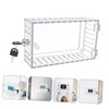 TEHAUX 1 Set Thermostat Lock Box Protective Cover for Thermostats
