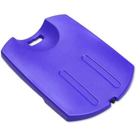 Generic CCDXD CPR Board, Lifesaver Rescue Medical, First Aid Supplies Cardiac Board, Portable Lightweight Recessed Handle Easy Patient Lifting(Blue)