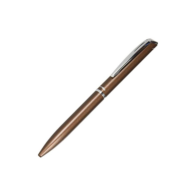 Pentel BL2007 Energel Philography Roller 0.7 mm Metal Shaft Brown