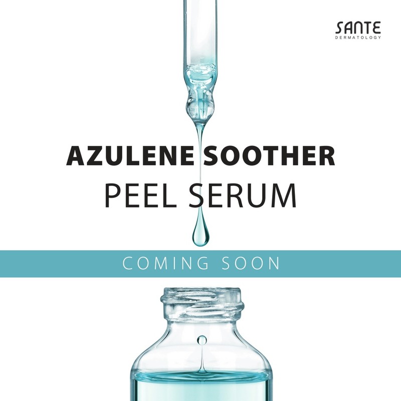 Sante Santé Azulene Soother Peel Serum 50ml Peeled Egg Hypoallergenic