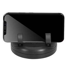 Car Phone Holder Mount, 360° Rotating Adjustable Dashboard Cell Phone Holder with Parking Number Plate, Anti-Slip Self-Adhesive Auto Devices Stand, Center Console Car Mount for Smartphones (1PC)
