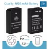BM 2X EN-EL20A Batteries & Charger for Nikon Coolpix P1000,