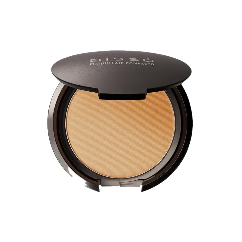 Maquillaje Compacto en Polvo Bissu | 15 Tonos disponibles Acabado