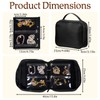 Waterproof Anti-Tarnish Travel Jewelry Organizer Case with Multiple Clear Zipper