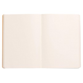 Rhodia Rhodiarama SoftCover Notebook - 80 Dots Sheets - 6 x 8 1/4 - Orange Cover
