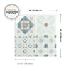 SMART TILES Parma Blue 3D Gel-O Peel and Stick Wall