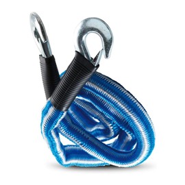 kippen 1196 Tow Rope, extendable 1.5-4.0 m. Load Capacity up to 2500 kg, Multicoloured