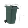 Operitacx Pack of 4 Pen Holders for Rubbish Bin Waste