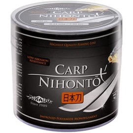 NIHONTO CARP 300 m Black Matte Monofilament Very Smooth Fishing Line Carp Line Feeder Line Available from Diameter 0.22 to 0.40 mm (Diameter 0.26 mm / Load Capacity 8.50 kg)