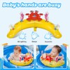 LAYCOL Baby Pool Float with UPF50+ Sun Protection Canopy and