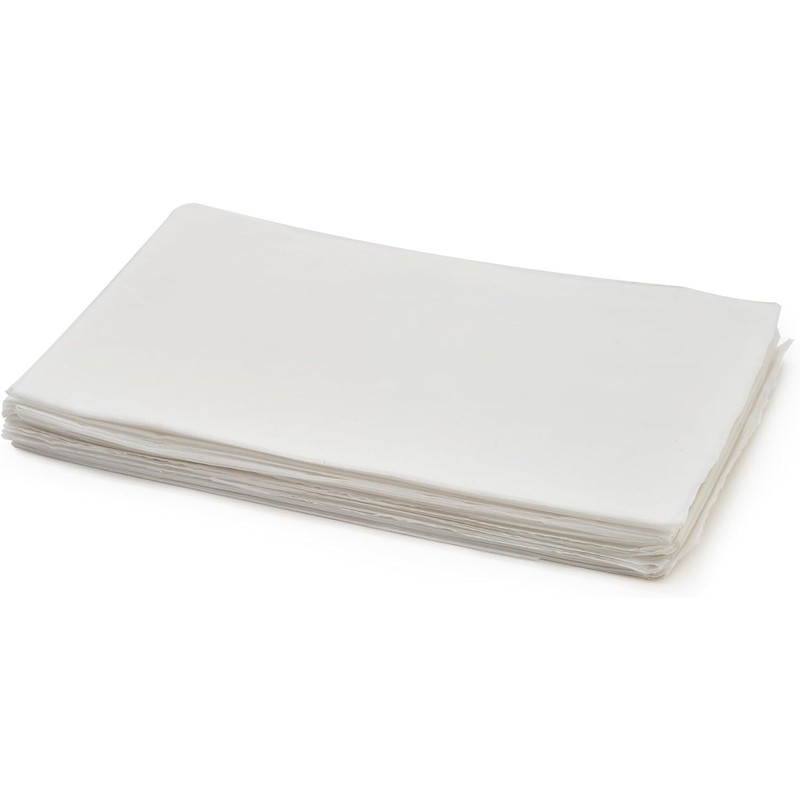 Master Massage Disposable Exam Table Covers, White, Flat-10 pcs