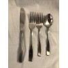 DELTA AIRLINES FLATWARE SET Salad & Dinner Forks Serrated Butter