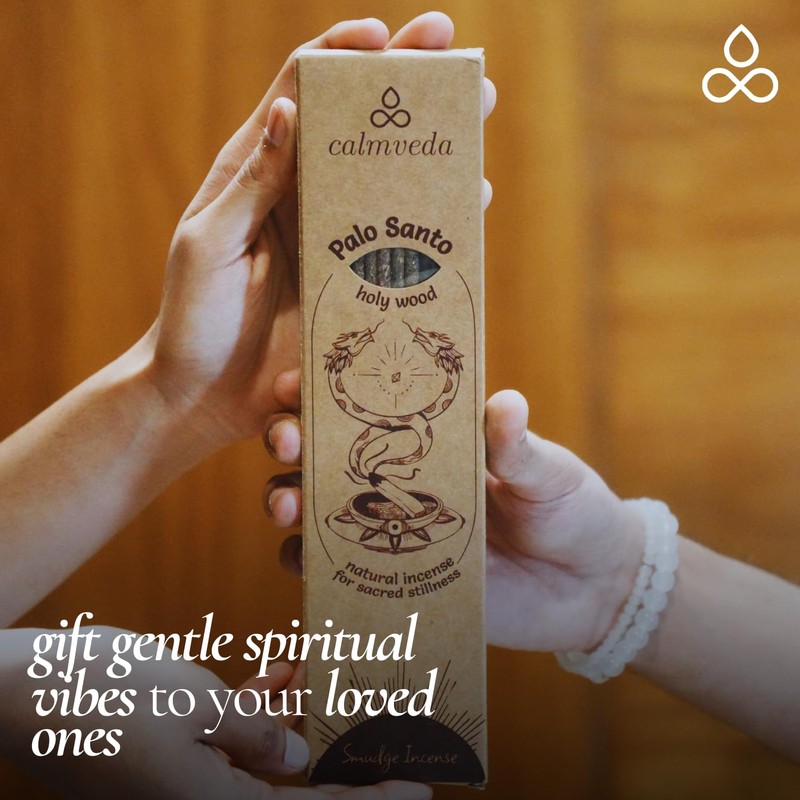 Smudge Palo Santo Sticks Incense - for Energy Cleansing Protection,