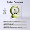 Moon and Panda Rechargeable Night Light, Safe PVC and ABS