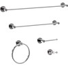 Peerless PA347 Precept Towel Ring, Polished Chrome