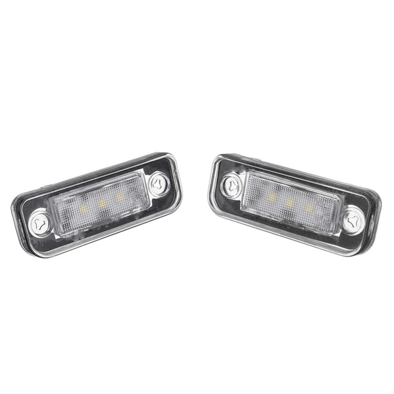 2pcs LED License Plate Light Error Free for M-erc-edes for