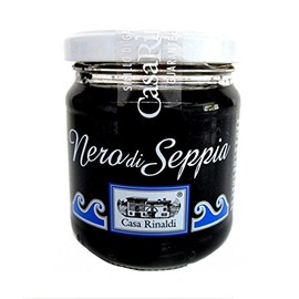 Casa Rinaldi - Nero di Seppia Cremoso e Vellutato, Gusto Sapido, Intenso e Deciso, Vasetto da 180 gr