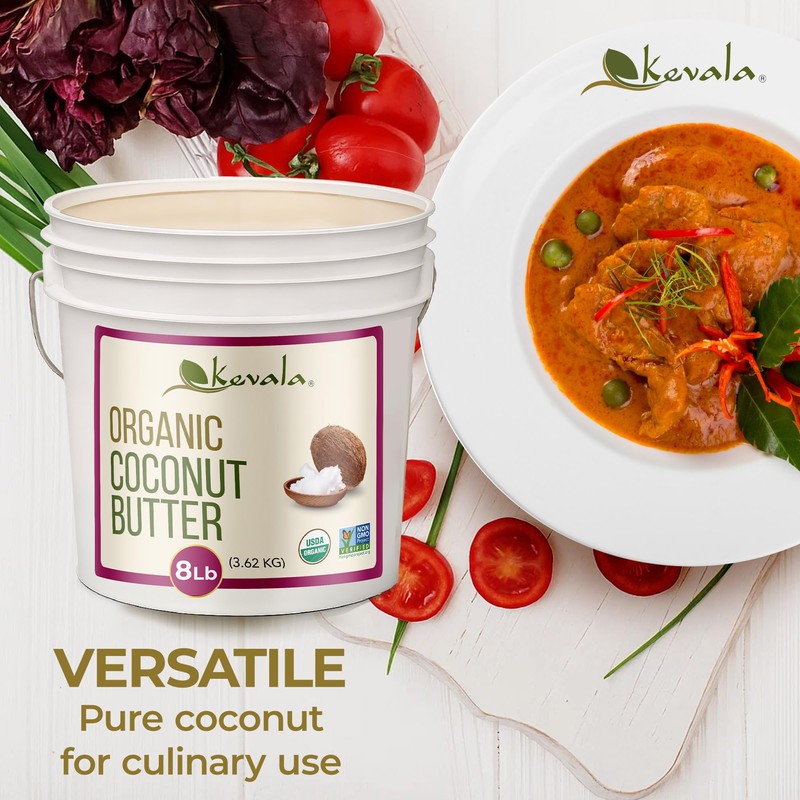 Kevala Organic Coconut Butter - Nutritious Addition to Everyday Baking