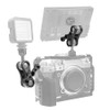 Hopbucan Tripod Butterfly Clip Clamp 1 Ball Joint Arm 1/4