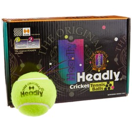 Silver's Headly Heavy Cricket Tennis Ball, (Yellow)