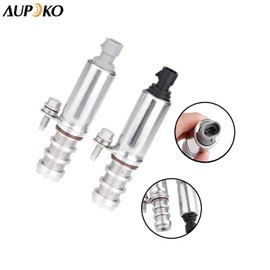 Aupoko Intake & Exhaust Camshaft Position Actuator Solenoid Valve Kit, Replaces# 12655421, 12655420, Replacement for GM Chevy Malibu HHR Buick Pontiac 2.0L / 2.2L / 2.4L