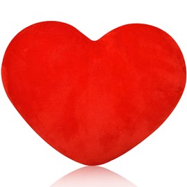 Heart Cushion, Heart Cushion Children's Room, Heart Decorative Cushion, Soft Fluffy Red Heart Cushion, Decorative Cushion, Sofa Cushion, for Children's Room, Sofa Decoration, Girls Home Bedroom
