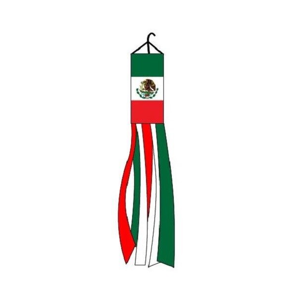 Mexico Mexican Windsock Polyester 60 Inch Garden Outdoor Wind Sock Decoration